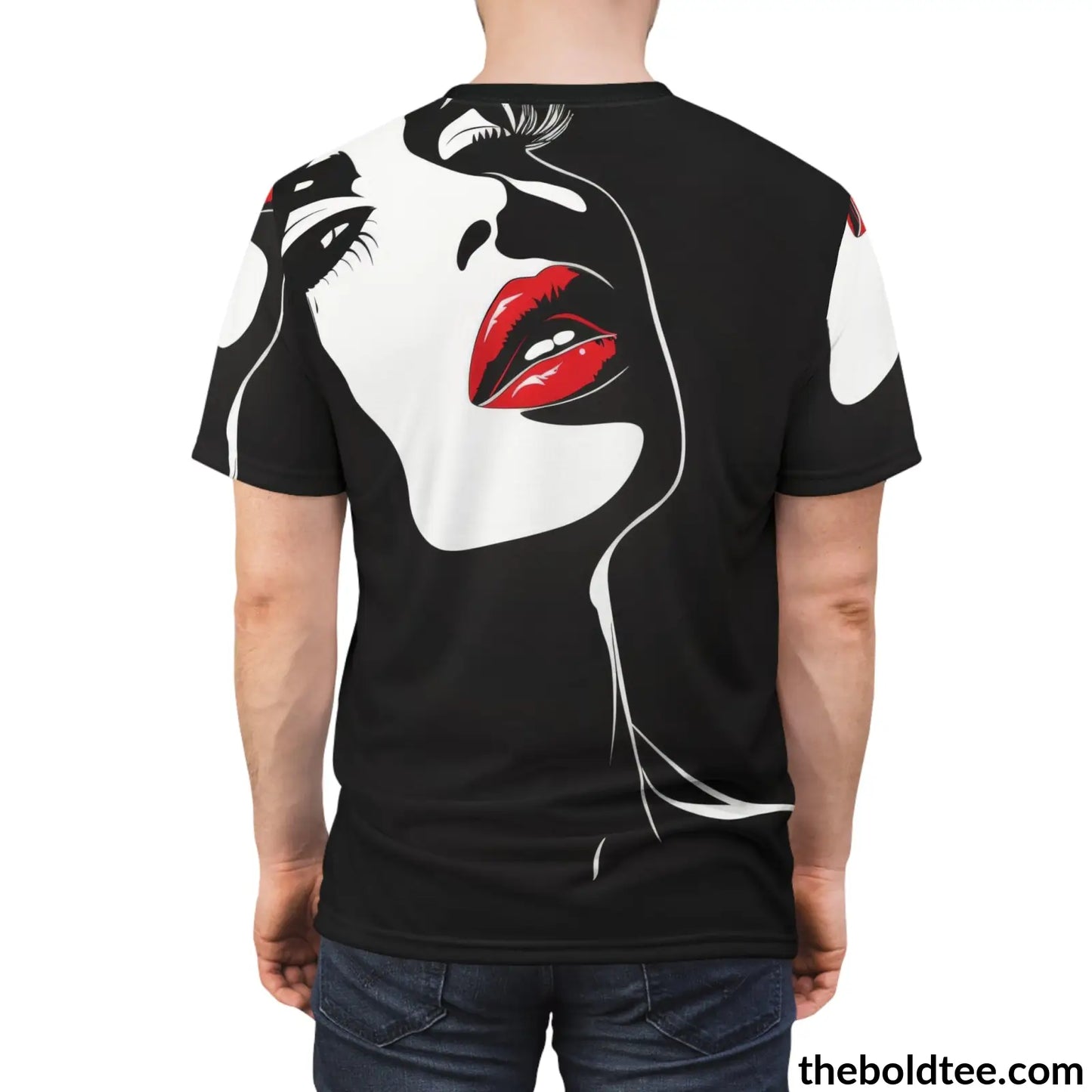 Diva Pop Art Tee - Premium All Over Print Crewneck Prints