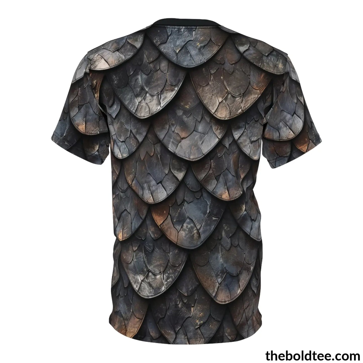 Dragon Scales Tee - Premium All Over Print Crewneck Shirt Prints