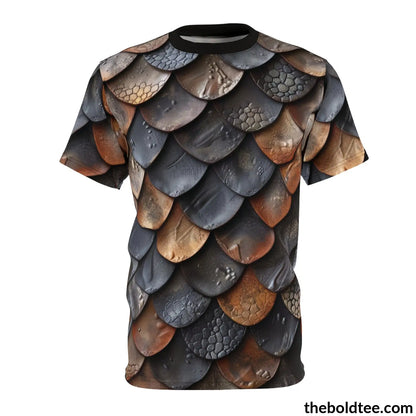 Dragon Scales Tee - Premium All Over Print Crewneck Shirt S Prints