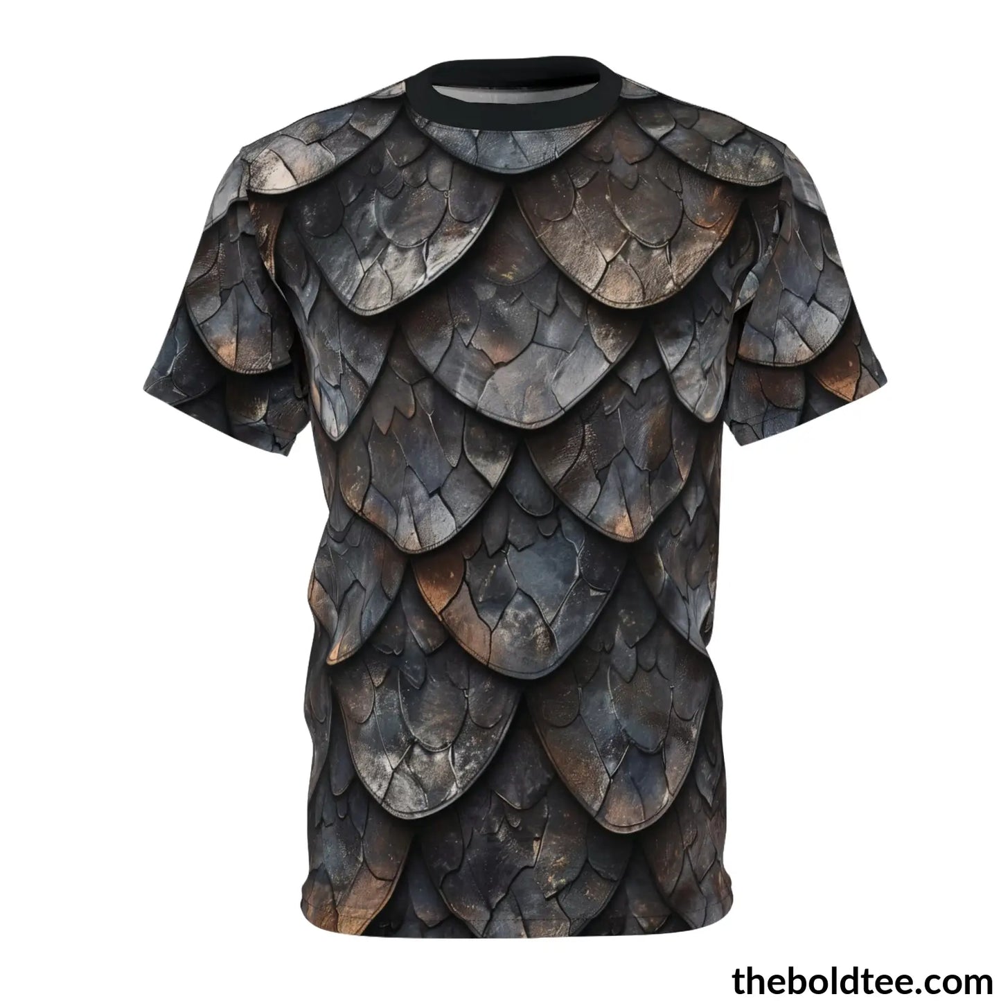 Dragon Scales Tee - Premium All Over Print Crewneck Shirt S Prints