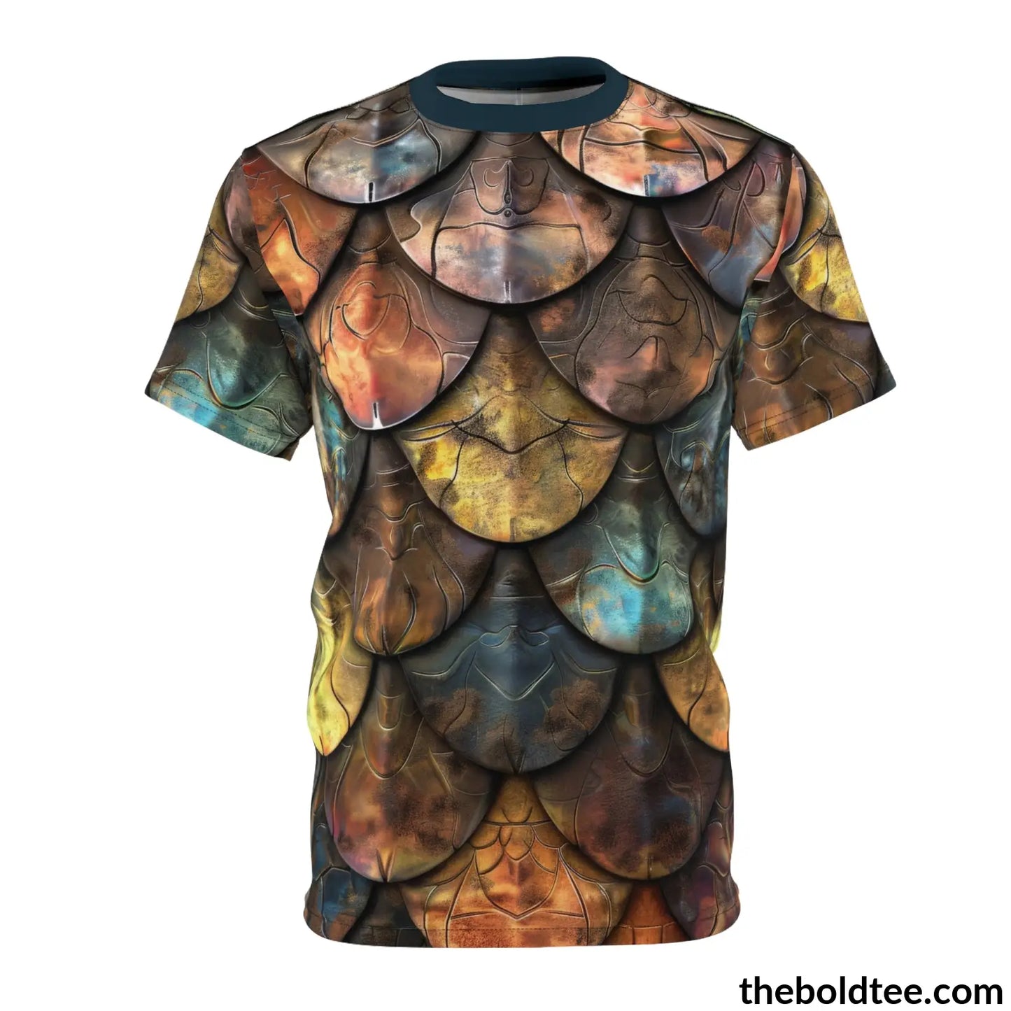 Dragon Scales Tee - Premium All Over Print Crewneck Shirt S Prints