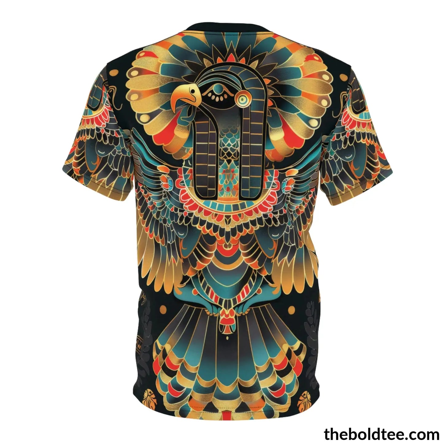 Egypt Pattern Tee - Premium All Over Print Crewneck Shirt Prints