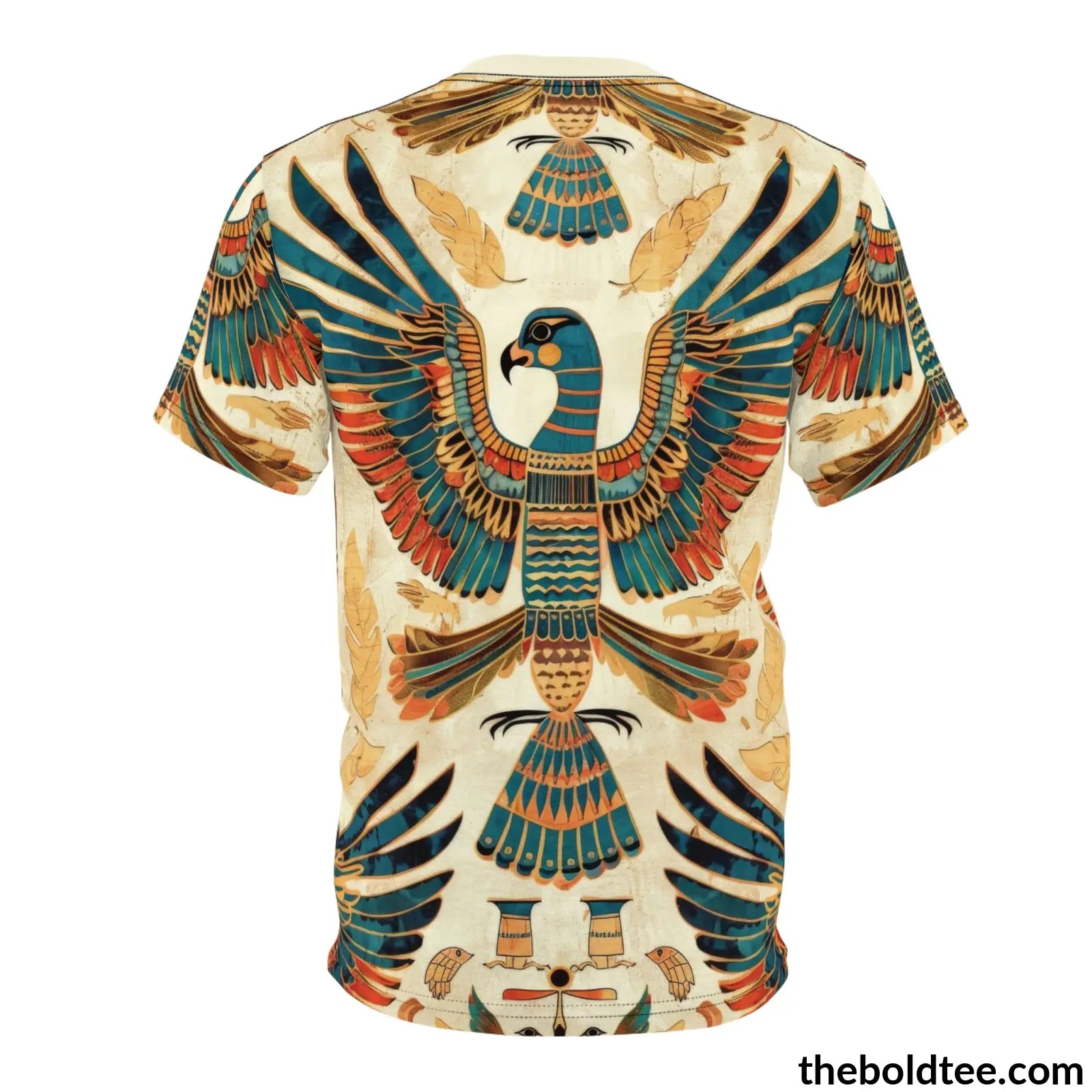 Egypt Pattern Tee - Premium All Over Print Crewneck Shirt Prints