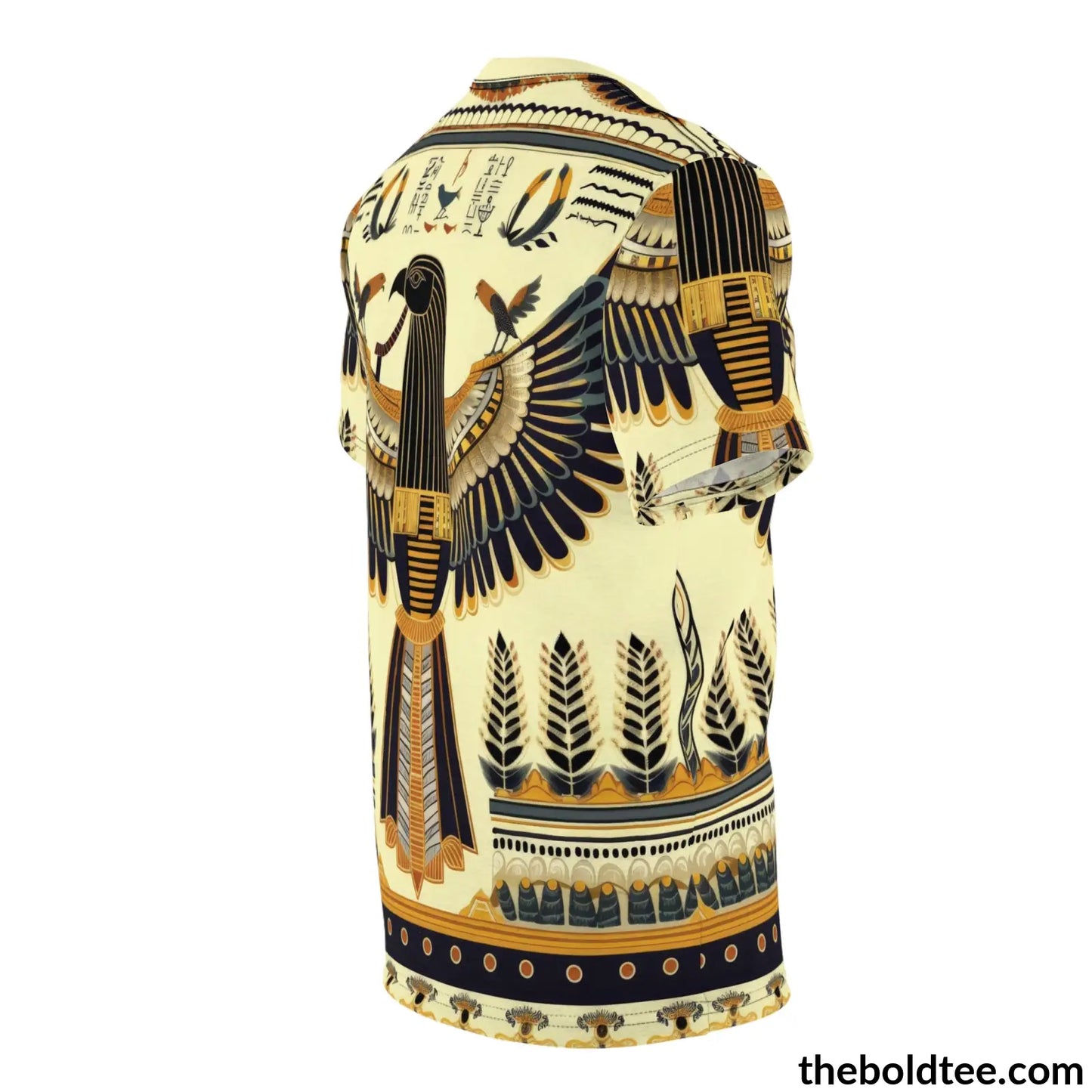 Egypt Pattern Tee - Premium All Over Print Crewneck Shirt Prints