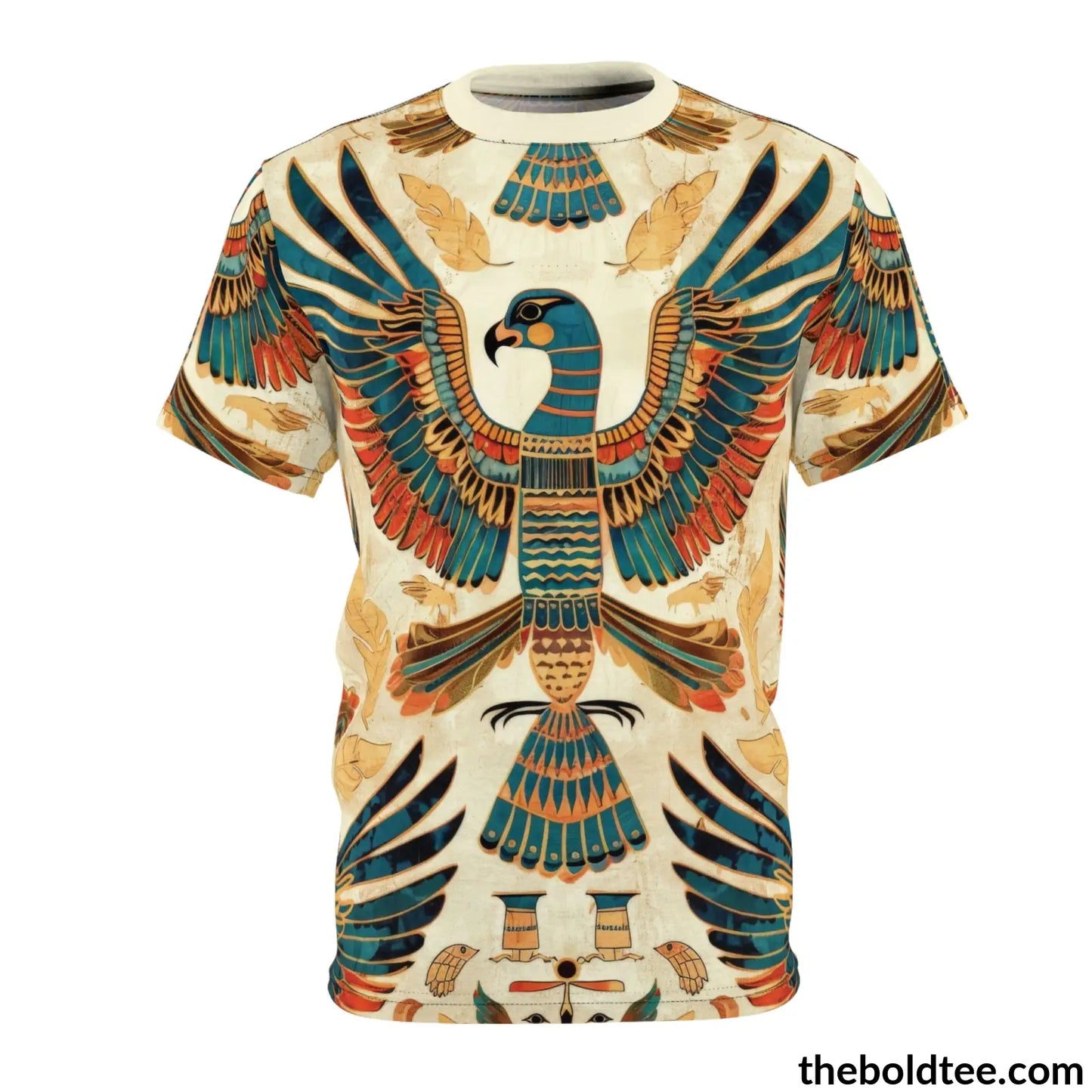 Egypt Pattern Tee - Premium All Over Print Crewneck Shirt S Prints