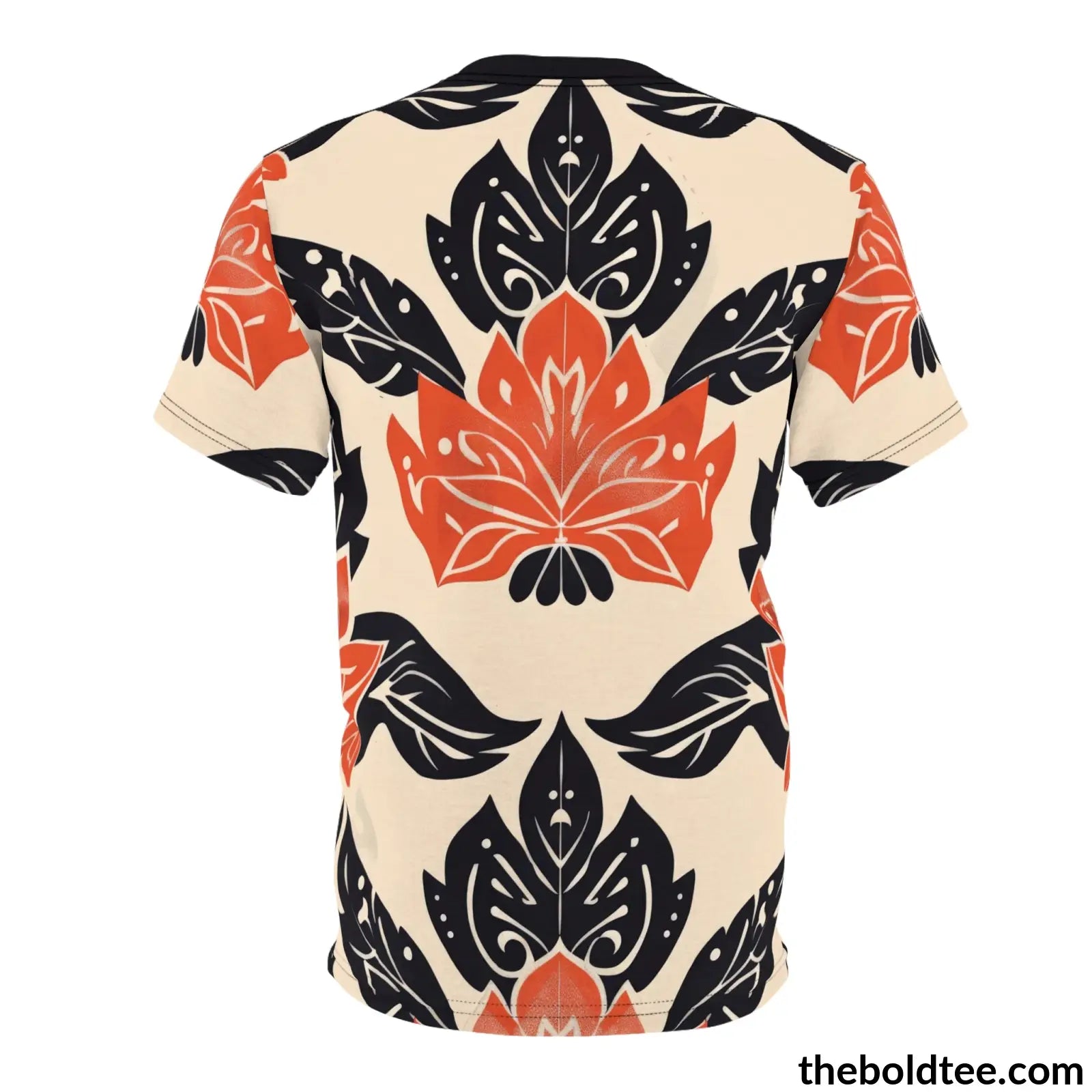 Elegant Pattern Tee - Premium All Over Print Crewneck Shirt Prints