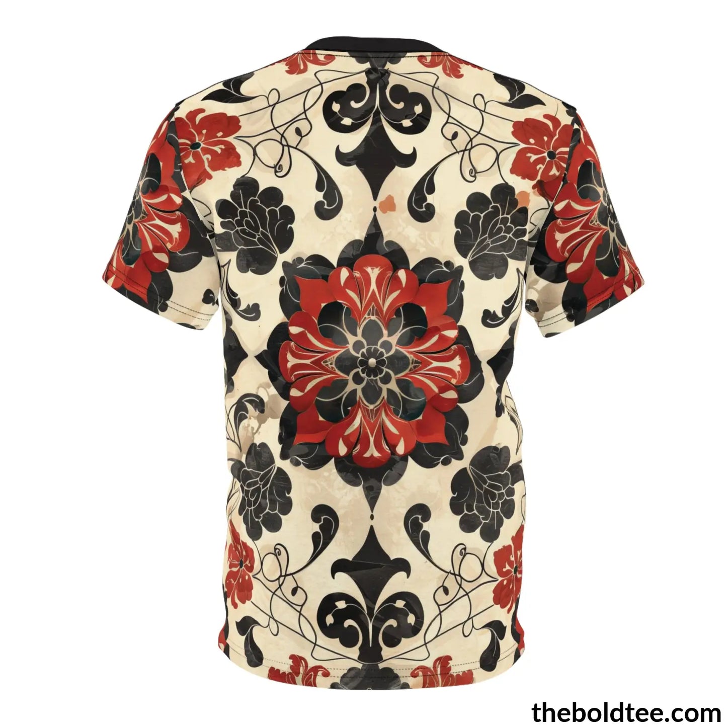 Elegant Pattern Tee - Premium All Over Print Crewneck Shirt Prints