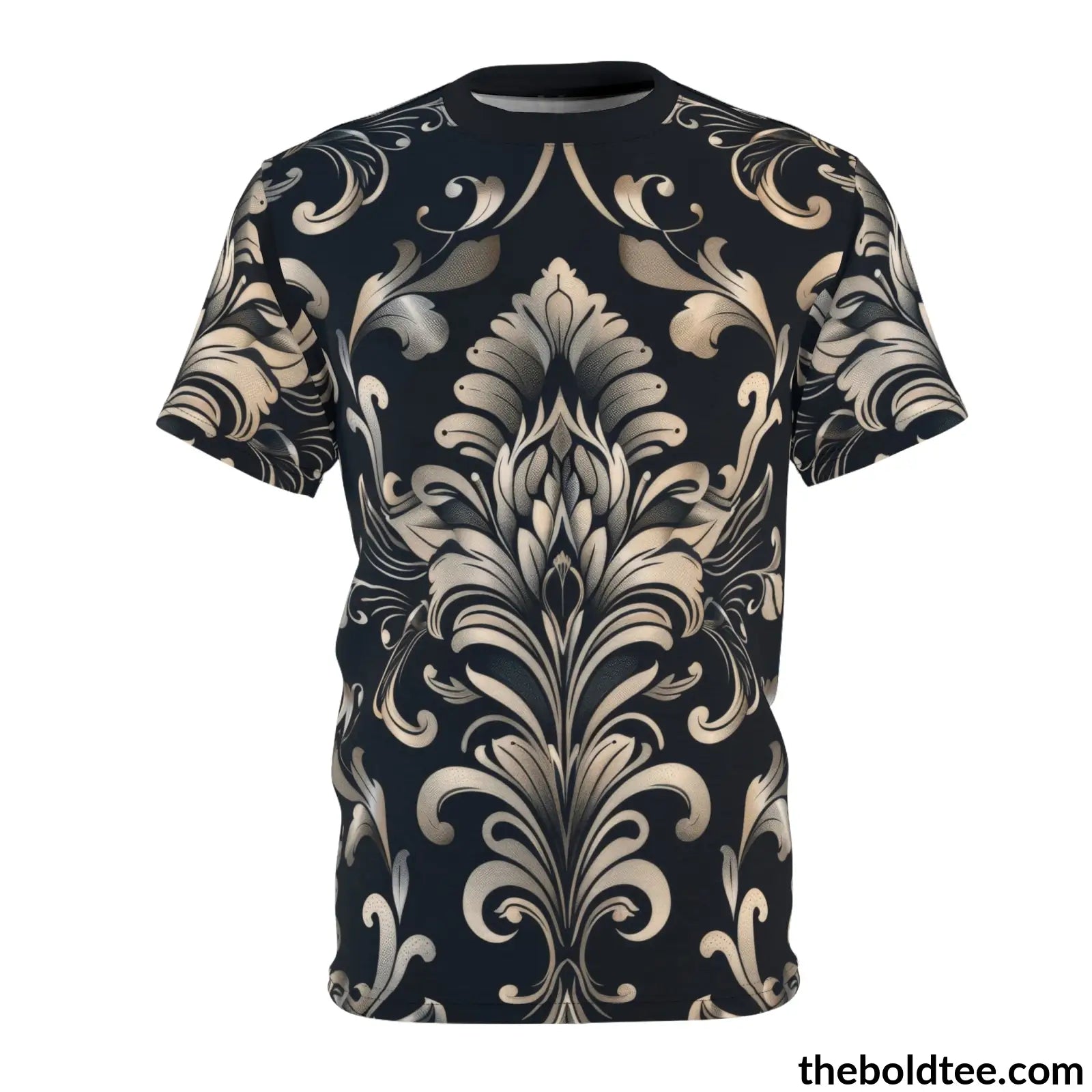 Elegant Pattern Tee - Premium All Over Print Crewneck Shirt S Prints