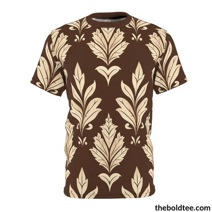 Elegant Pattern Tee - Premium All Over Print Crewneck Shirt S Prints