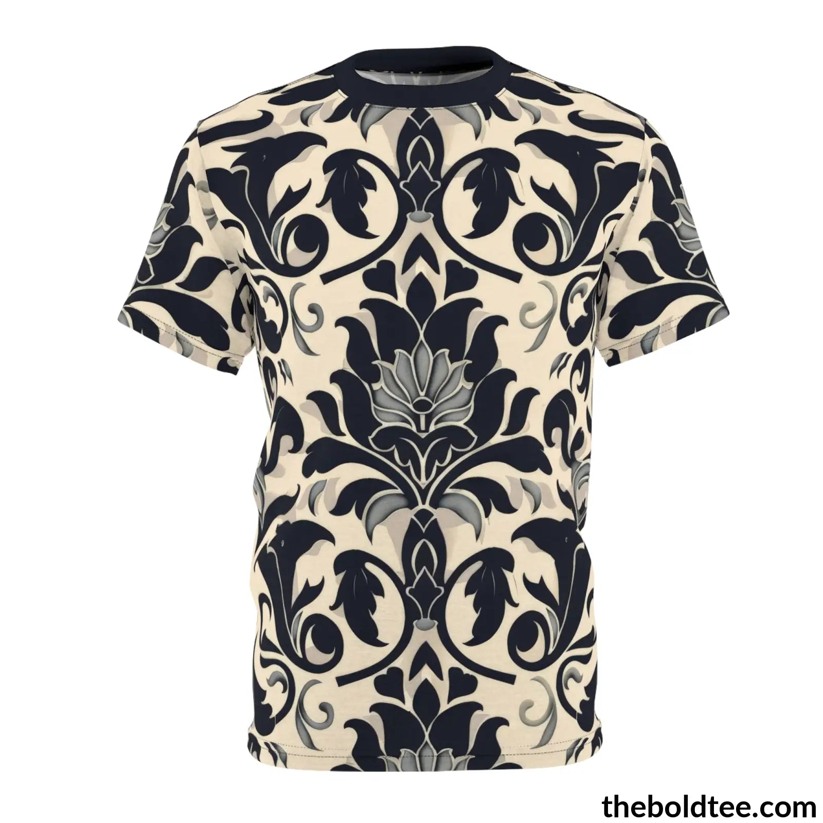 Elegant Pattern Tee - Premium All Over Print Crewneck Shirt S Prints