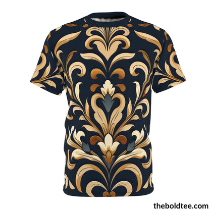 Elegant Pattern Tee - Premium All Over Print Crewneck Shirt S Prints