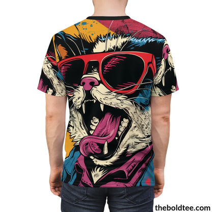 Epic Animal Pop Art Tee - Premium All Over Print Crewneck Prints