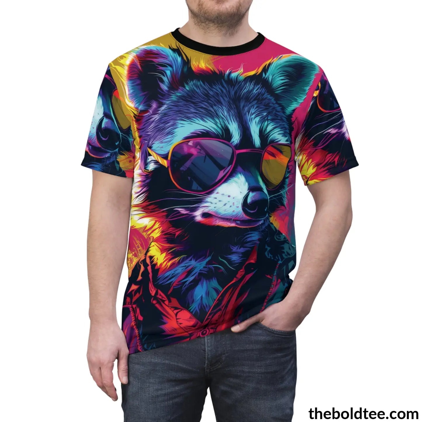 Epic Animal Pop Art Tee - Premium All Over Print Crewneck Prints