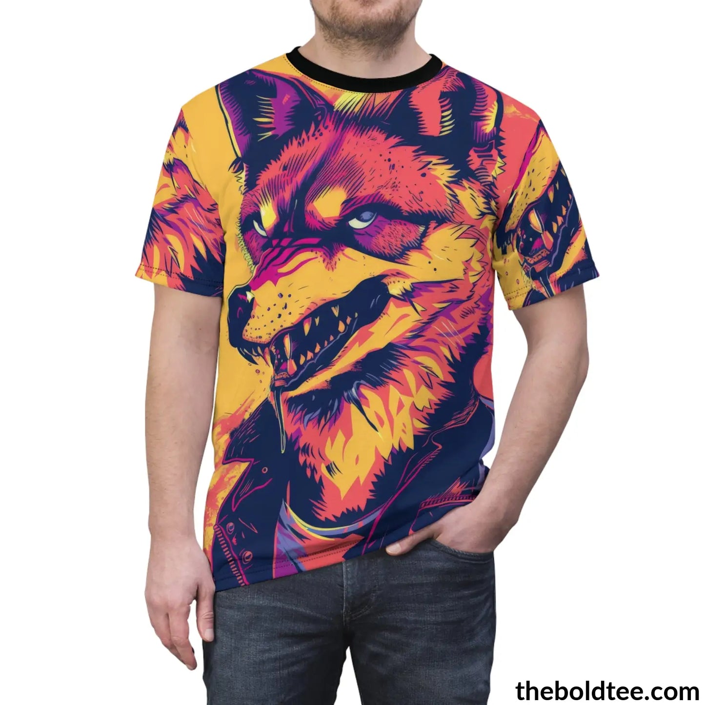 Epic Animal Pop Art Tee - Premium All Over Print Crewneck Prints