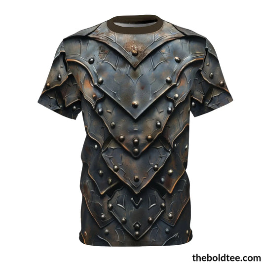 Epic Armor Tee - Premium All Over Print Crewneck Shirt Black Stitching / 6 Oz. S Prints