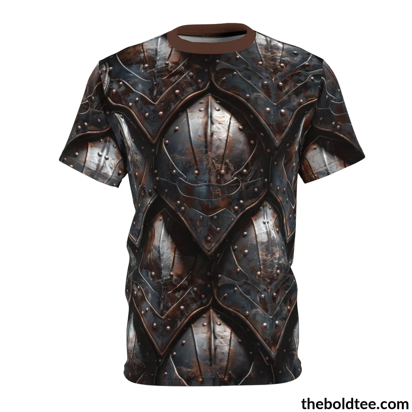 Epic Armor Tee - Premium All Over Print Crewneck Shirt Black Stitching / 6 Oz. S Prints