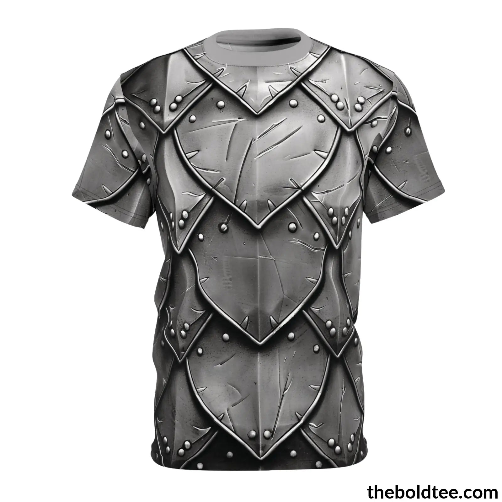 Epic Armor Tee - Premium All Over Print Crewneck Shirt Black Stitching / 6 Oz. S Prints