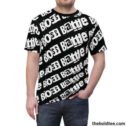 Epic Boss Battle Tee - Premium All Over Print Crewneck Prints