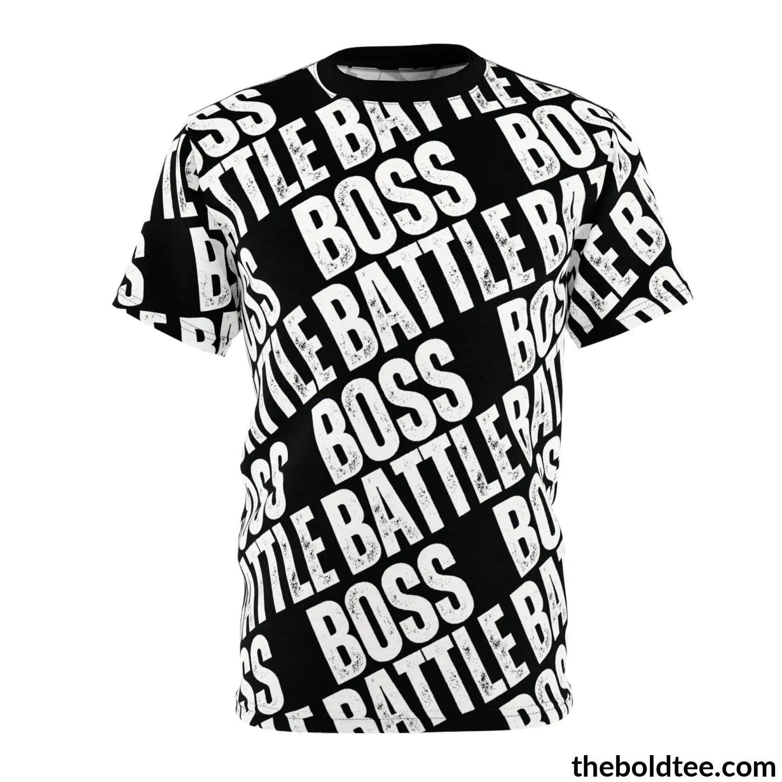 Epic Boss Battle Tee - Premium All Over Print Crewneck S Prints