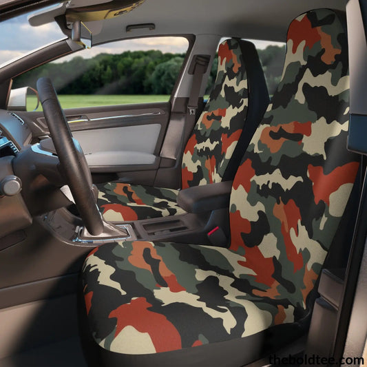 Epic Camouflage Car Seat Covers (2 Pcs.) All Over Prints