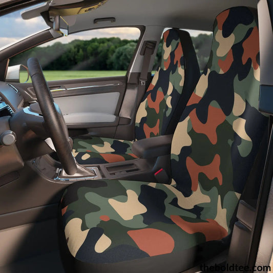 Epic Camouflage Car Seat Covers (2 Pcs.) All Over Prints