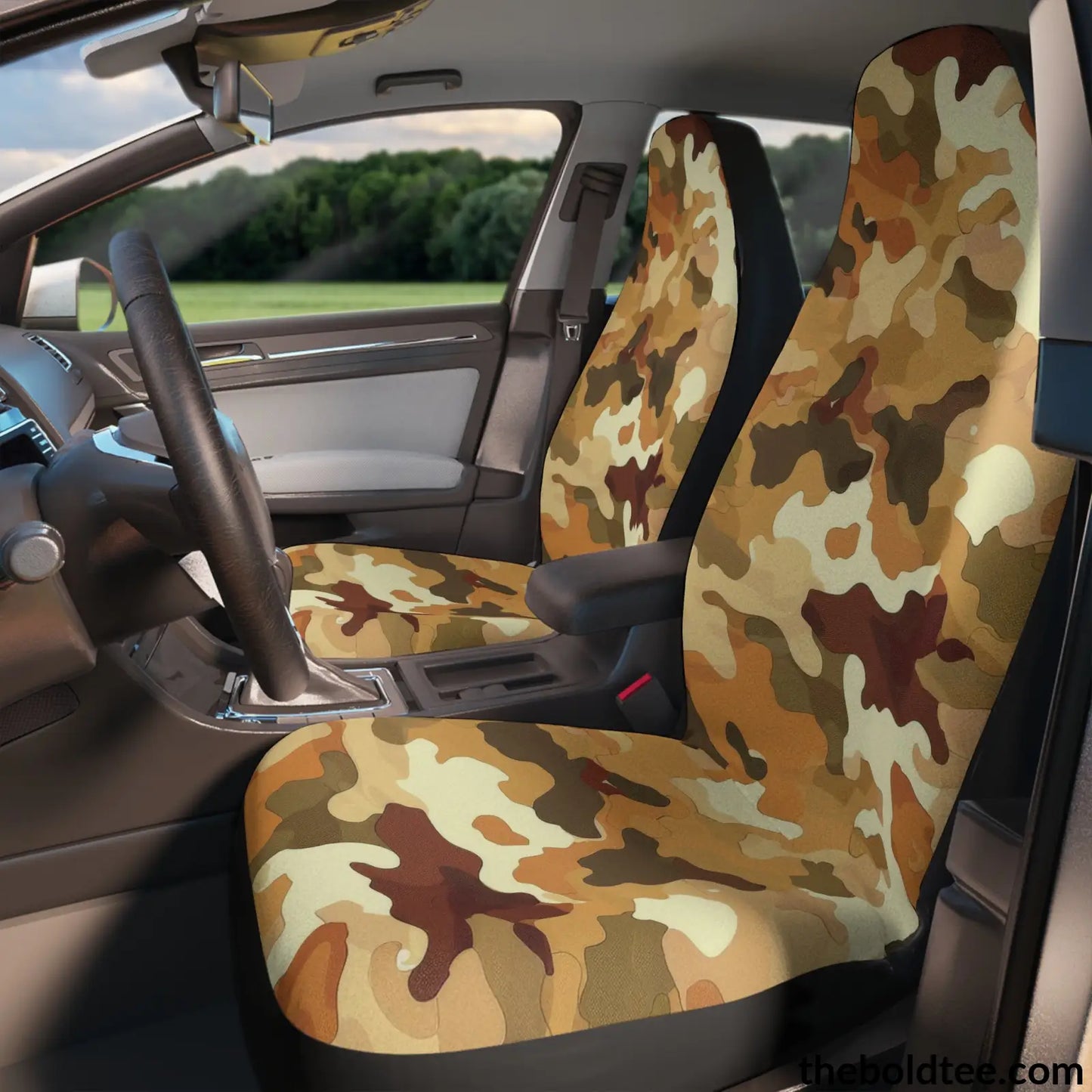 Epic Camouflage Car Seat Covers (2 Pcs.) All Over Prints