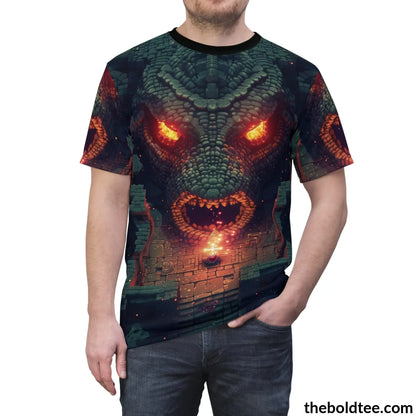 Epic Endboss Gamer Tee - Premium All Over Print Crewneck Prints