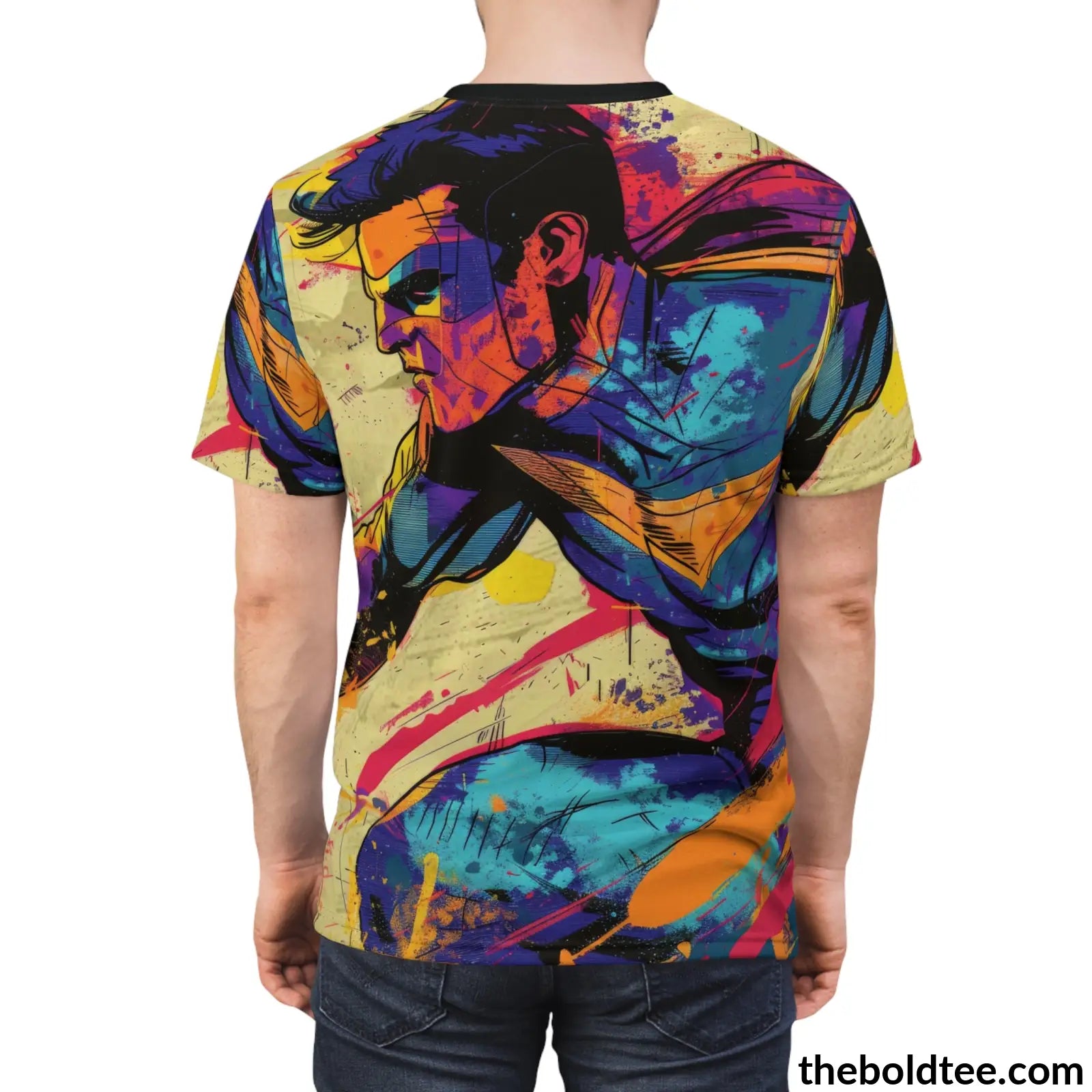 Epic Pop Art Tee - Premium All Over Print Crewneck Prints