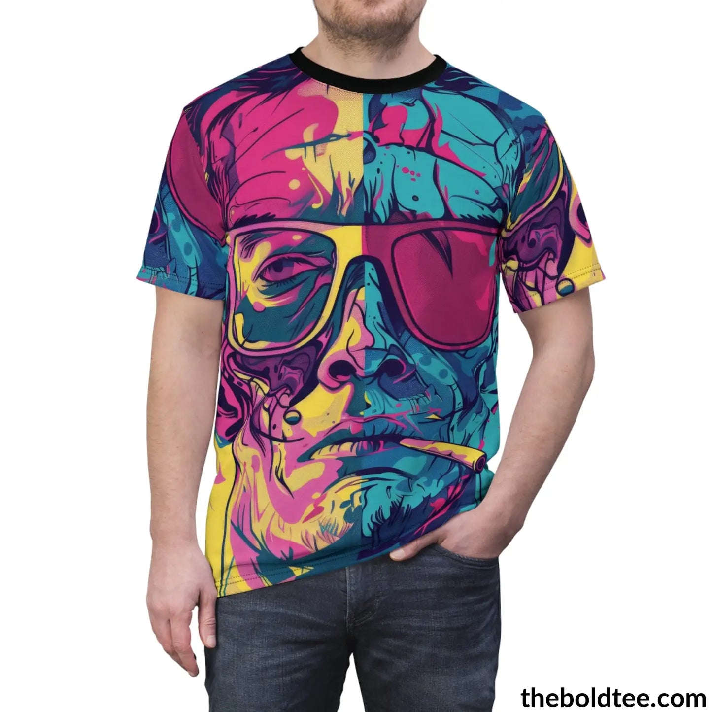 Epic Pop Art Tee - Premium All Over Print Crewneck Prints