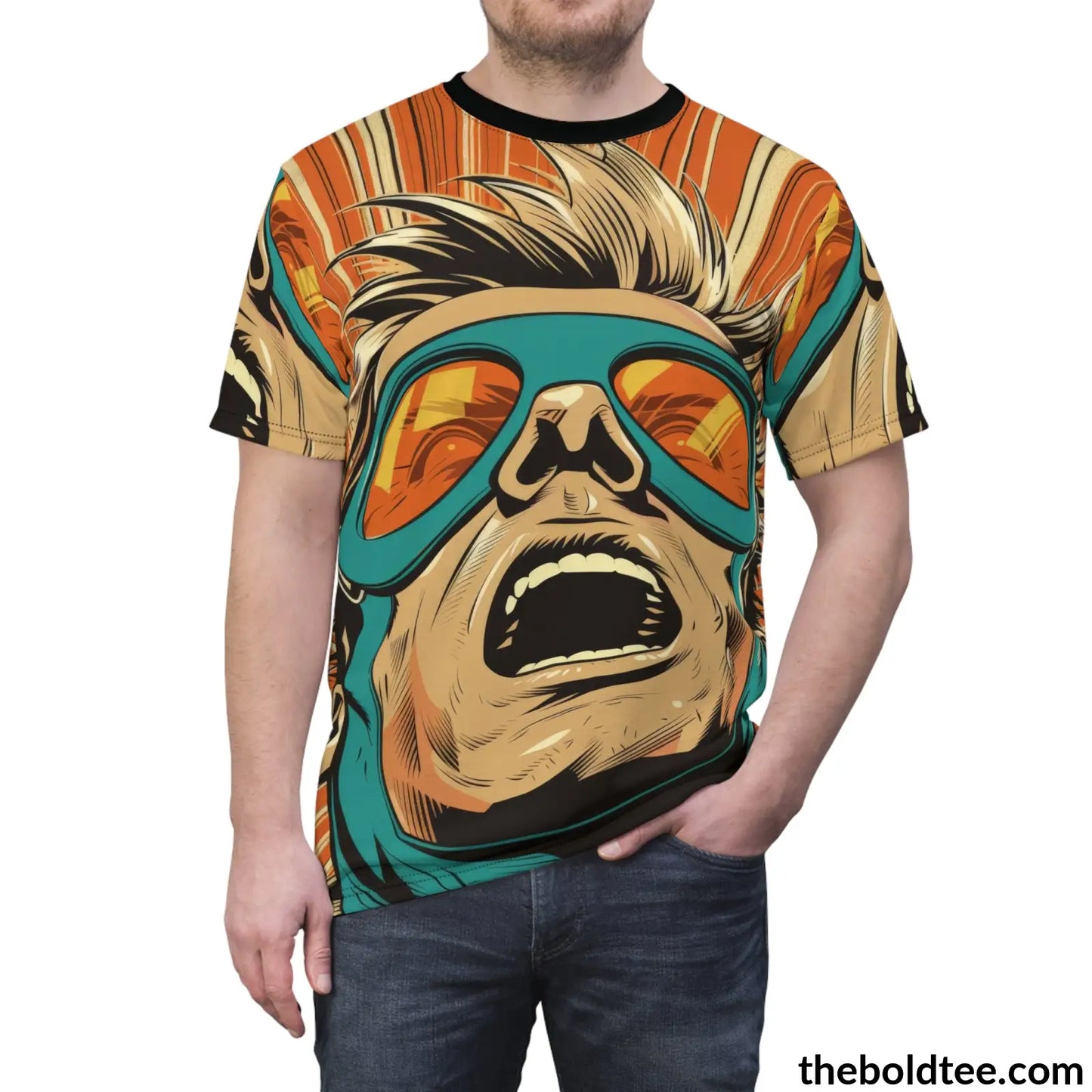 Epic Pop Art Tee - Premium All Over Print Crewneck Prints