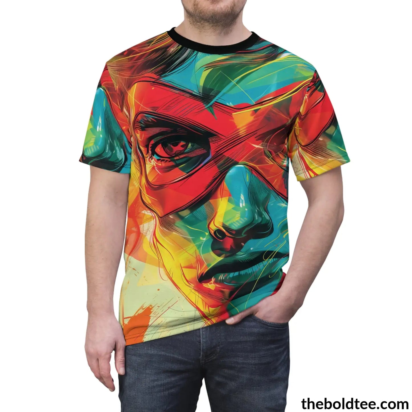 Epic Pop Art Tee - Premium All Over Print Crewneck Prints