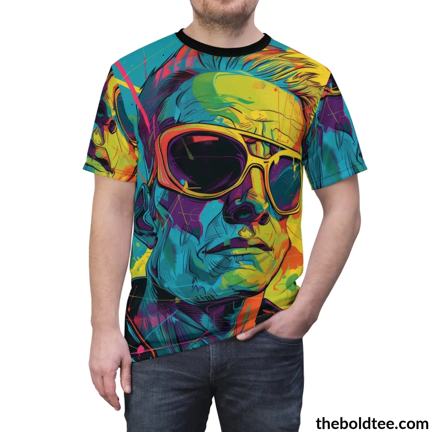 Epic Pop Art Tee - Premium All Over Print Crewneck Prints