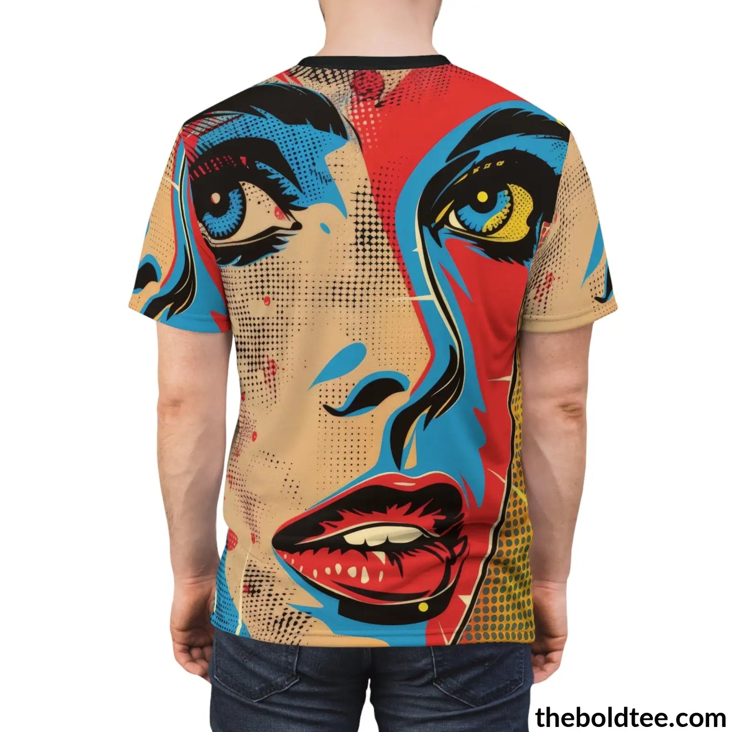 Epic Pop Art Tee - Premium All Over Print Crewneck Prints