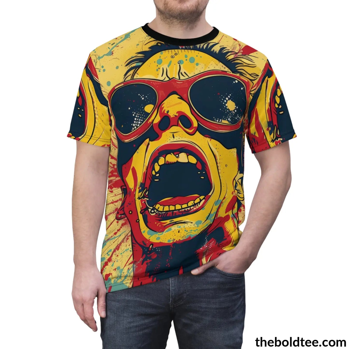 Epic Pop Art Tee - Premium All Over Print Crewneck Prints