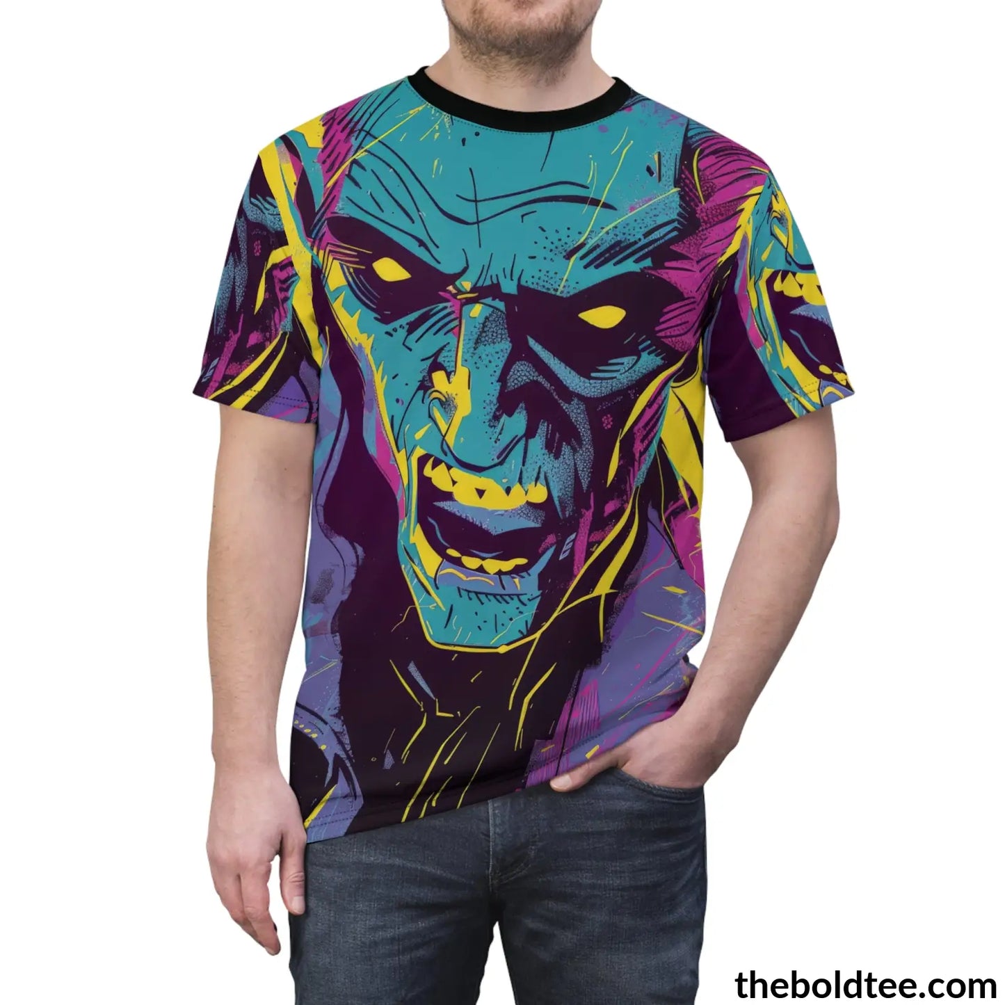 Epic Pop Art Tee - Premium All Over Print Crewneck Prints