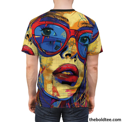 Epic Pop Art Tee - Premium All Over Print Crewneck Prints