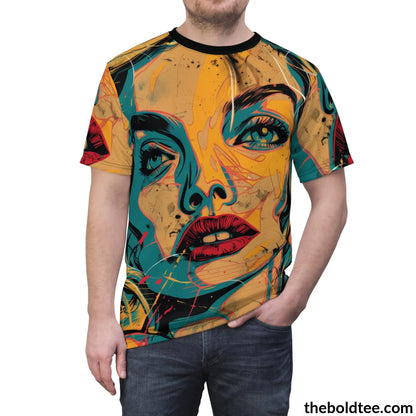 Epic Pop Art Tee - Premium All Over Print Crewneck Prints