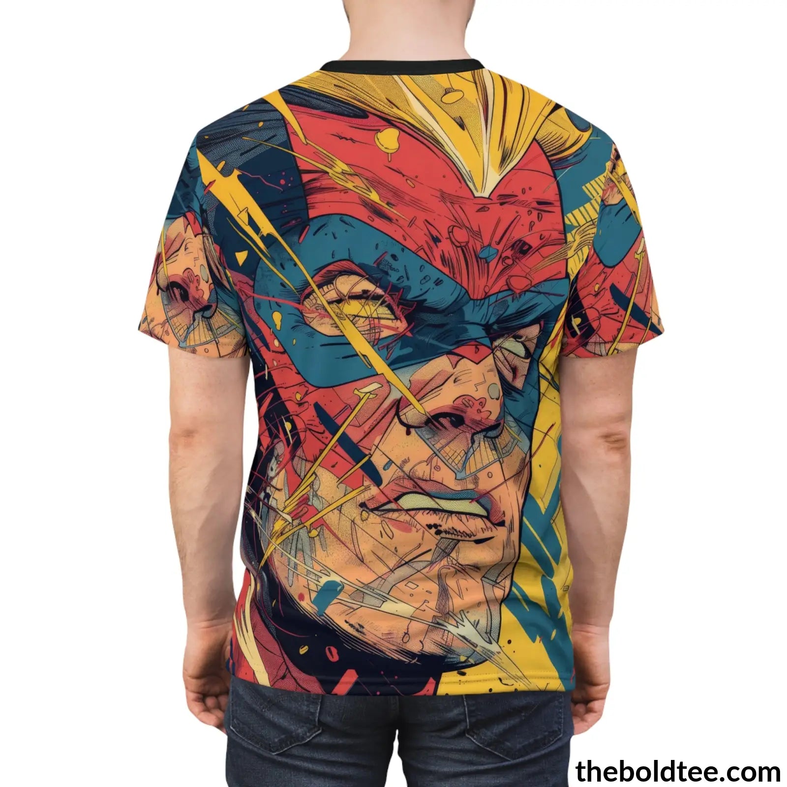 Epic Pop Art Tee - Premium All Over Print Crewneck Prints