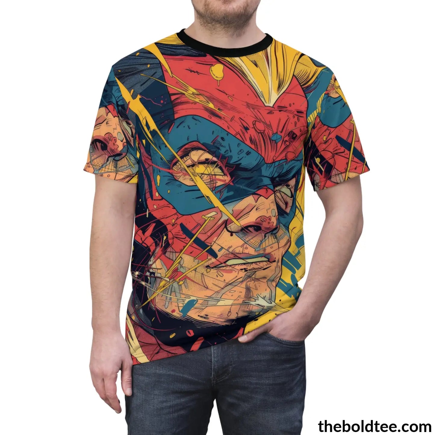 Epic Pop Art Tee - Premium All Over Print Crewneck Prints