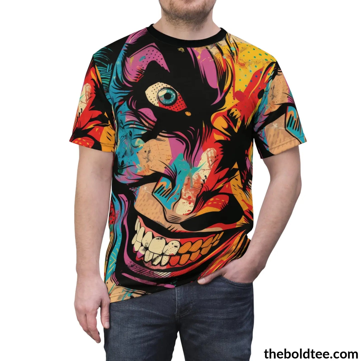 Epic Pop Art Tee - Premium All Over Print Crewneck Prints