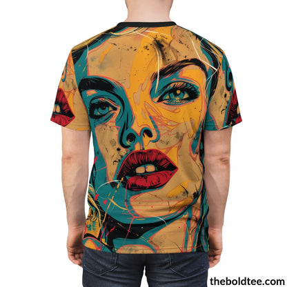 Epic Pop Art Tee - Premium All Over Print Crewneck Prints