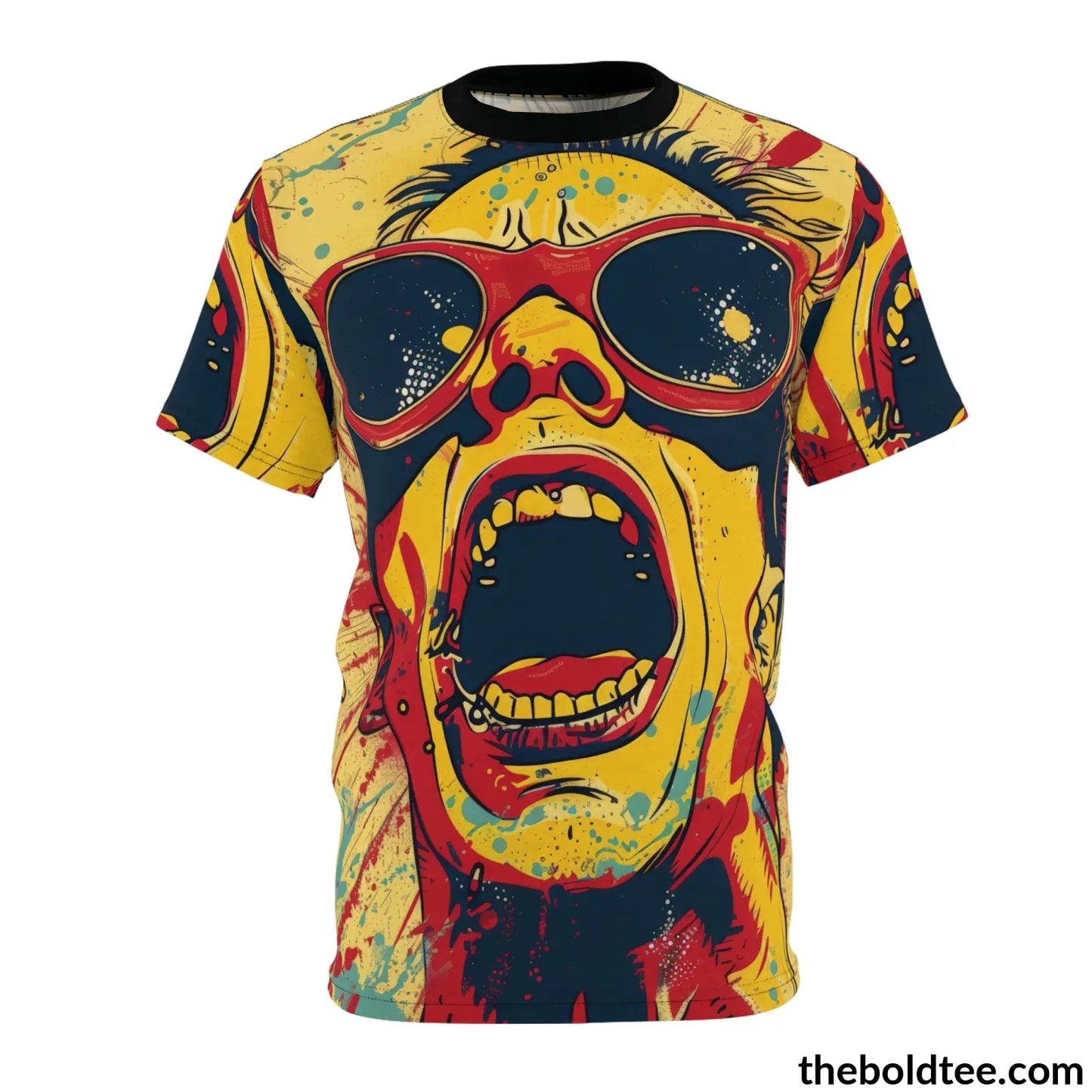 Epic Pop Art Tee - Premium All Over Print Crewneck S Prints