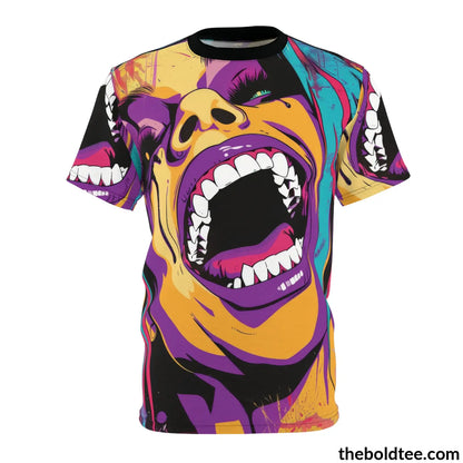 Epic Pop Art Tee - Premium All Over Print Crewneck S Prints