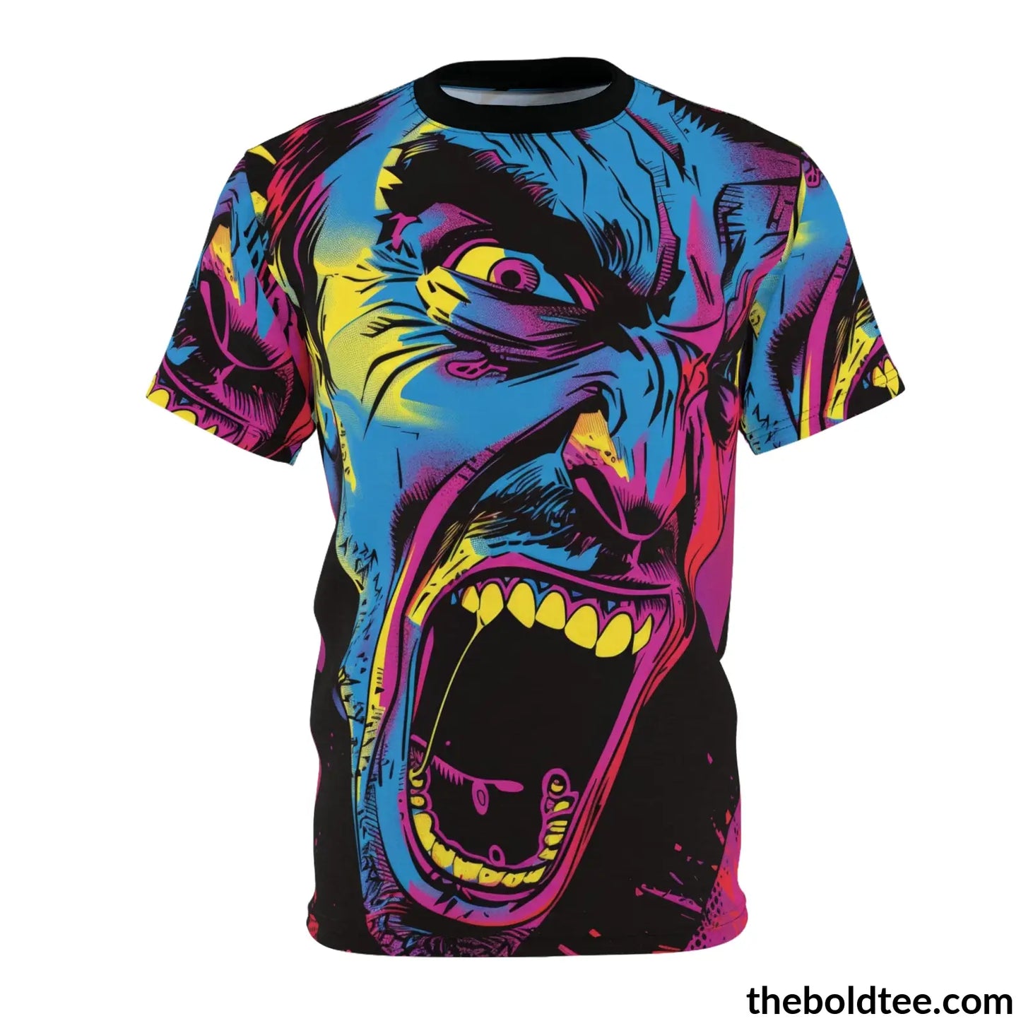 Epic Pop Art Tee - Premium All Over Print Crewneck S Prints