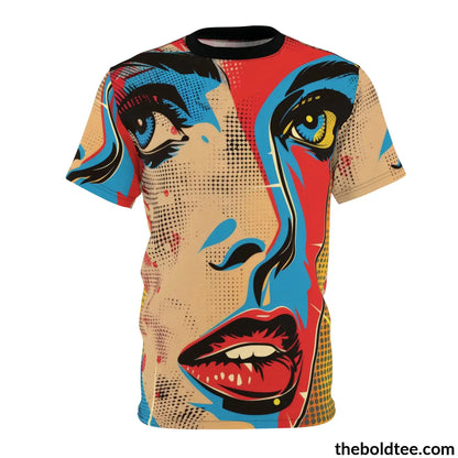 Epic Pop Art Tee - Premium All Over Print Crewneck Black Stitching / 6 Oz. S Prints