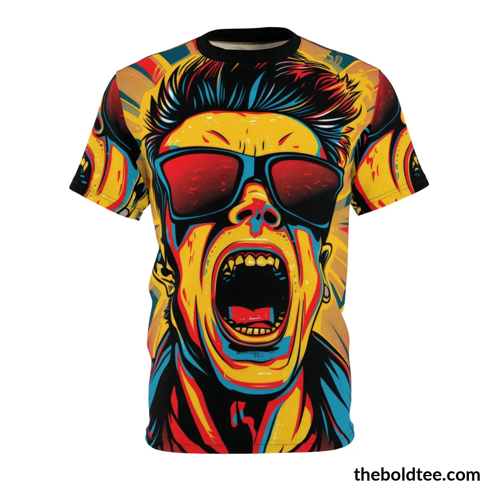 Epic Pop Art Tee - Premium All Over Print Crewneck S Prints