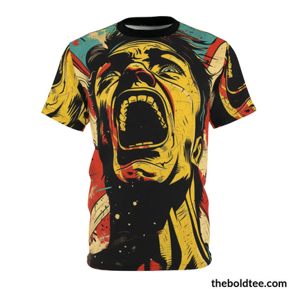 Epic Pop Art Tee - Premium All Over Print Crewneck S Prints