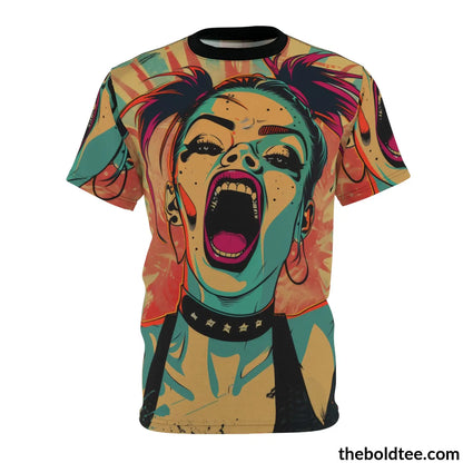 Epic Pop Art Tee - Premium All Over Print Crewneck S Prints