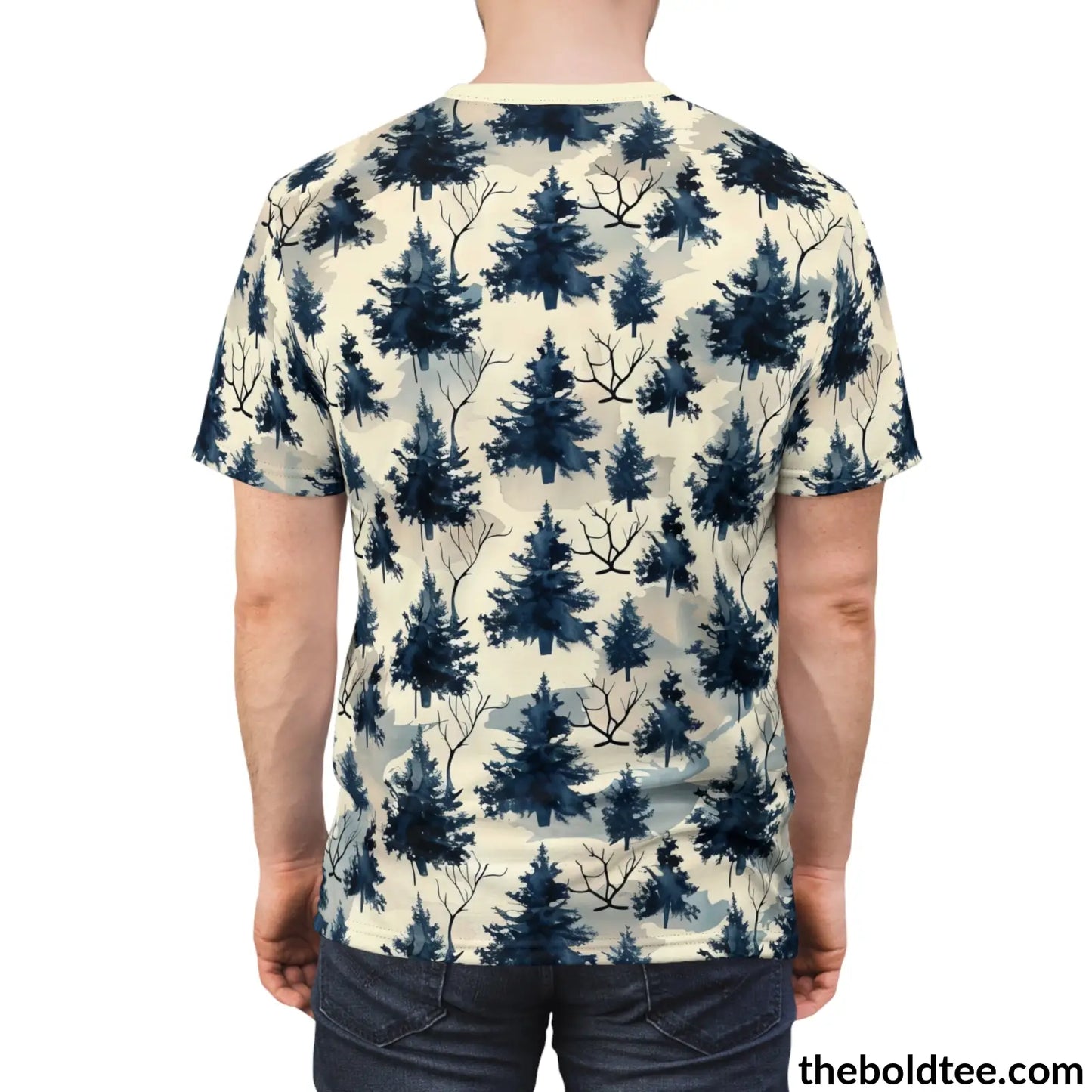 Forest Tee - Premium All Over Print Crewneck Shirt Prints