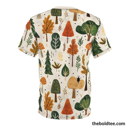 Forest Tee - Premium All Over Print Crewneck Shirt Prints